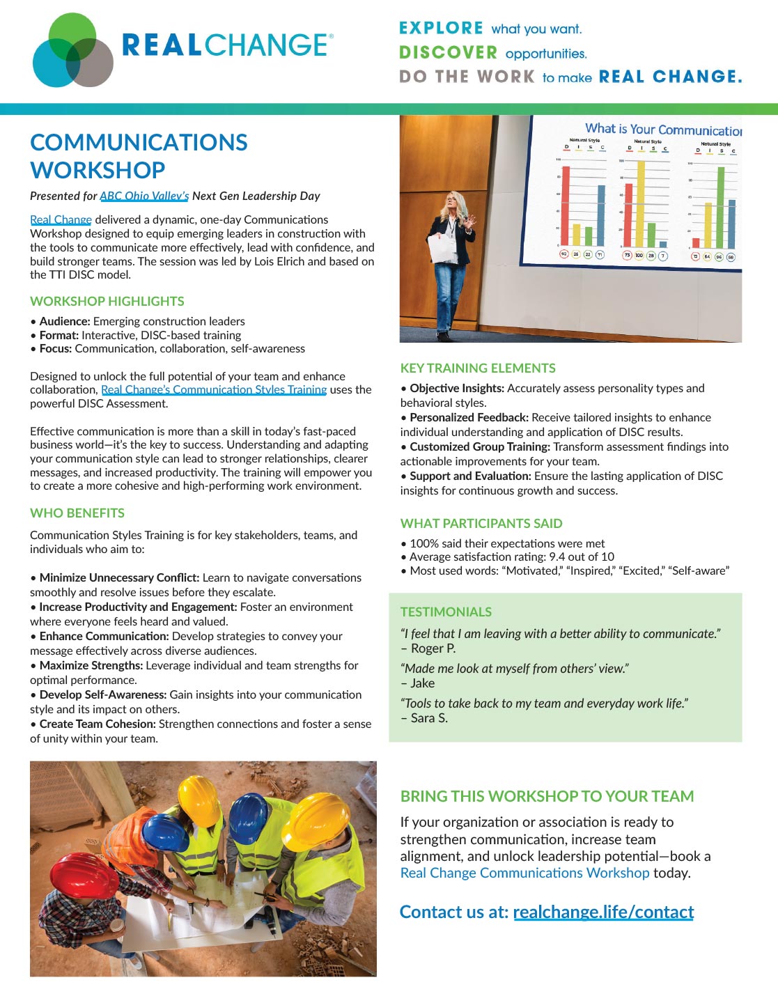 Real-Change-Communications-Workshop